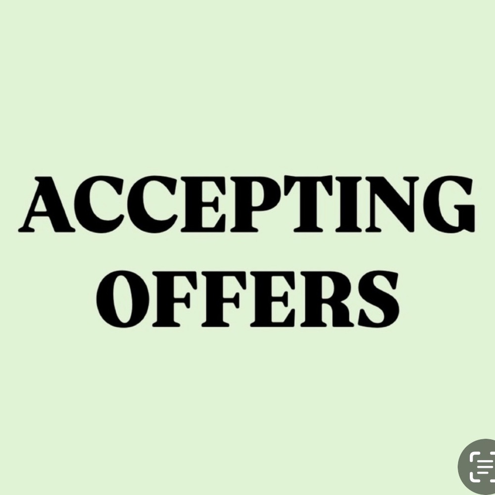 Will be accepting offers today